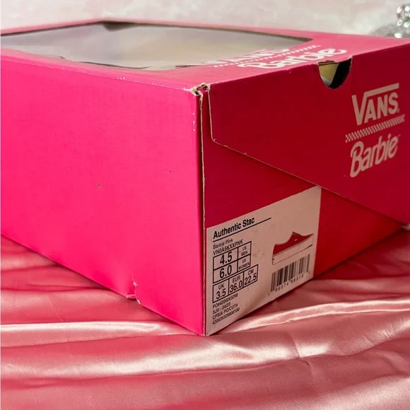 Vans Barbie Pink Slip-On Sneakers - Picture 8 of 9